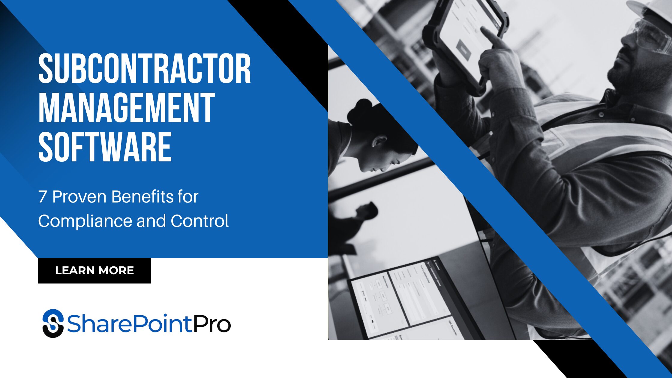 subcontractor management software dashboard with compliance tracking