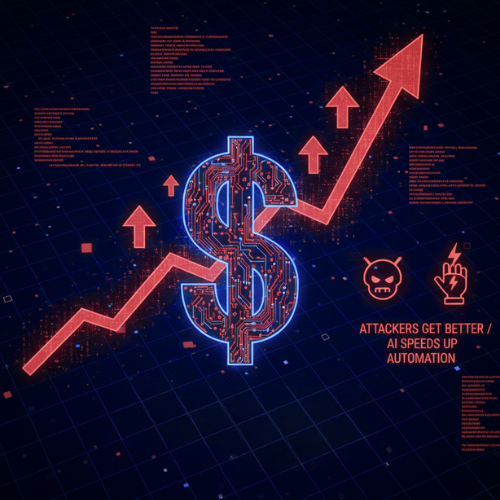 Data breach statistics graph showing rising costs and risks for Australian businesses