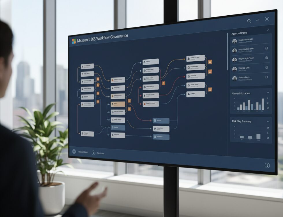 workflow governance guard brisbane microsoft 365 power automate governance dashboard