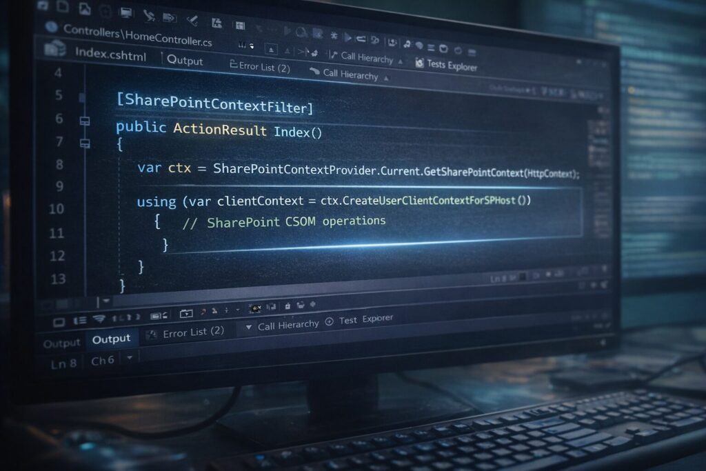replace SharePoint Add-In authentication